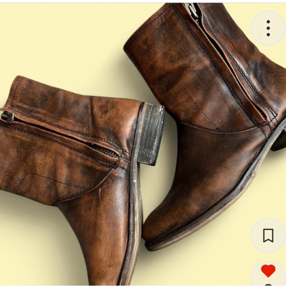 Hinge Brown Ankle Boots